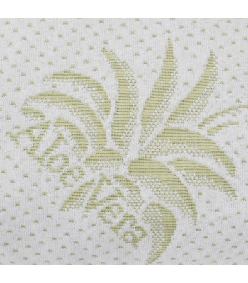 Διπλό Ανώστρωμα Στρώματος Aloe Vera Με 4 Λάστιχα 160Χ200 ANS006 - Λευκό