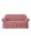 Ελαστικό Κάλυμμα Τετραθέσιου Καναπέ Με Βολάν Γκοφρέ 1τμχ ΚΒ537 Ροζ