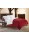 Υπέρδιπλο Κουβερτοπάπλωμα Flannel και Sherpa 220x240 - DC125 Κόκκινο