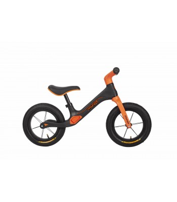 Παιδικό ποδήλατο ισορροπίας Classic με δερμάτινη σέλα πορτοκαλί EB606-1