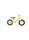 Παιδικό ποδήλατο ισορροπίας Classic με δερμάτινη σέλα Κίτρινο EB605-1