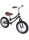 Παιδικό ποδήλατο ισορροπίας vintage με δερμάτινη σέλα και χειρολαβές μαύρο EB602-3